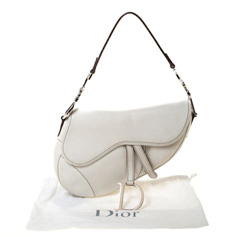 dior saddle bag used|genuine Dior saddle bag.